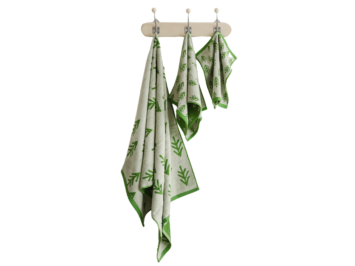Conjunto De Toallas 3un Temáticas De Árboles