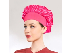Gorro De Seda Con Capucha Para Dormir, Ideal Para Cabello Rizado, Para Mujer, Talla Única, Invierno Y Otoño.