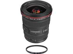 Objetivo CANON EF 17-40mm F4L USM + HOYA UX UV 77mm Filtro