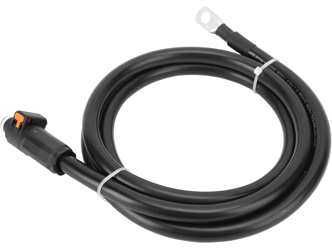 Caja De Cable De Alimentación De Batería De 4 Awg Con Puerto Negativo Externo Para Batería