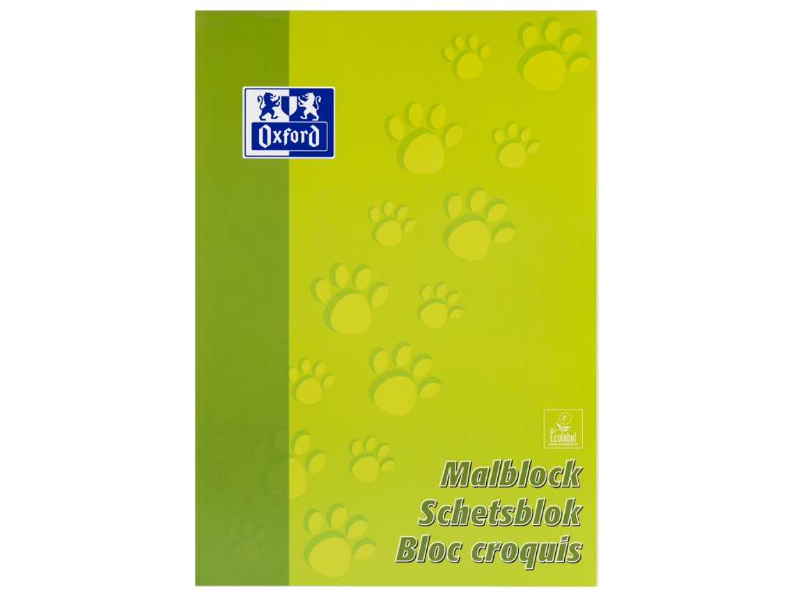 Bloc de Pintura OXFORD Junior Patas Din A4 100 Hojas
