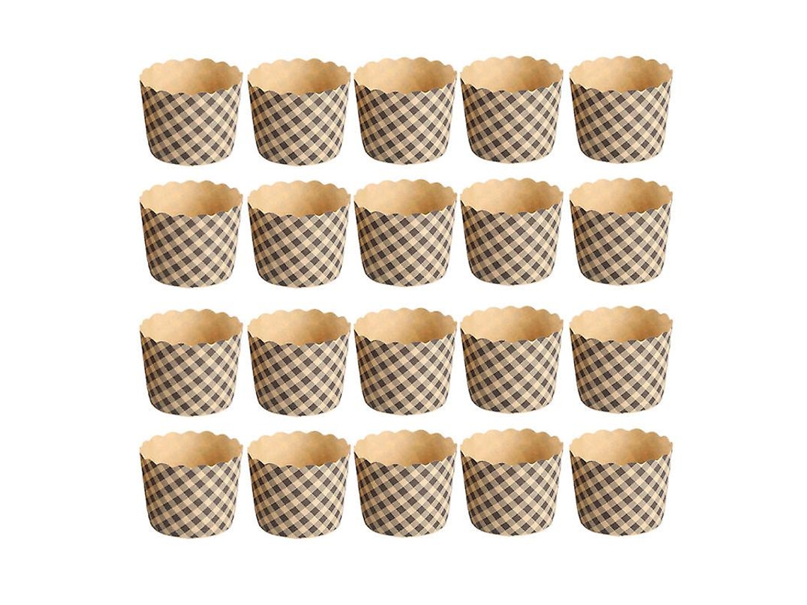 100 Uds. Tazas Para Envolver Pasteles