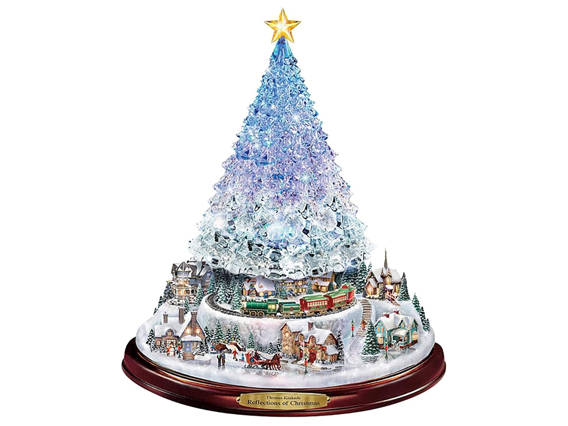 Decoración de árbol de Navidad de cristal
