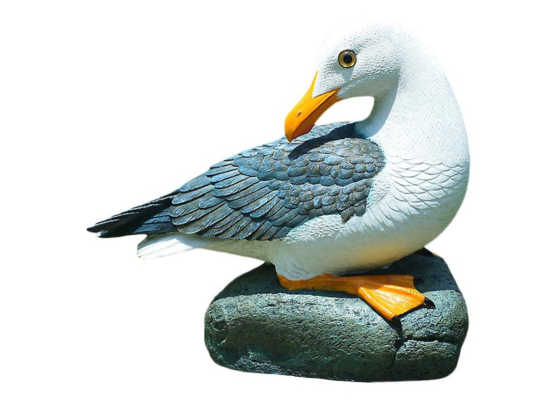 1 adorno de gaviota de resina. ALLINLESS