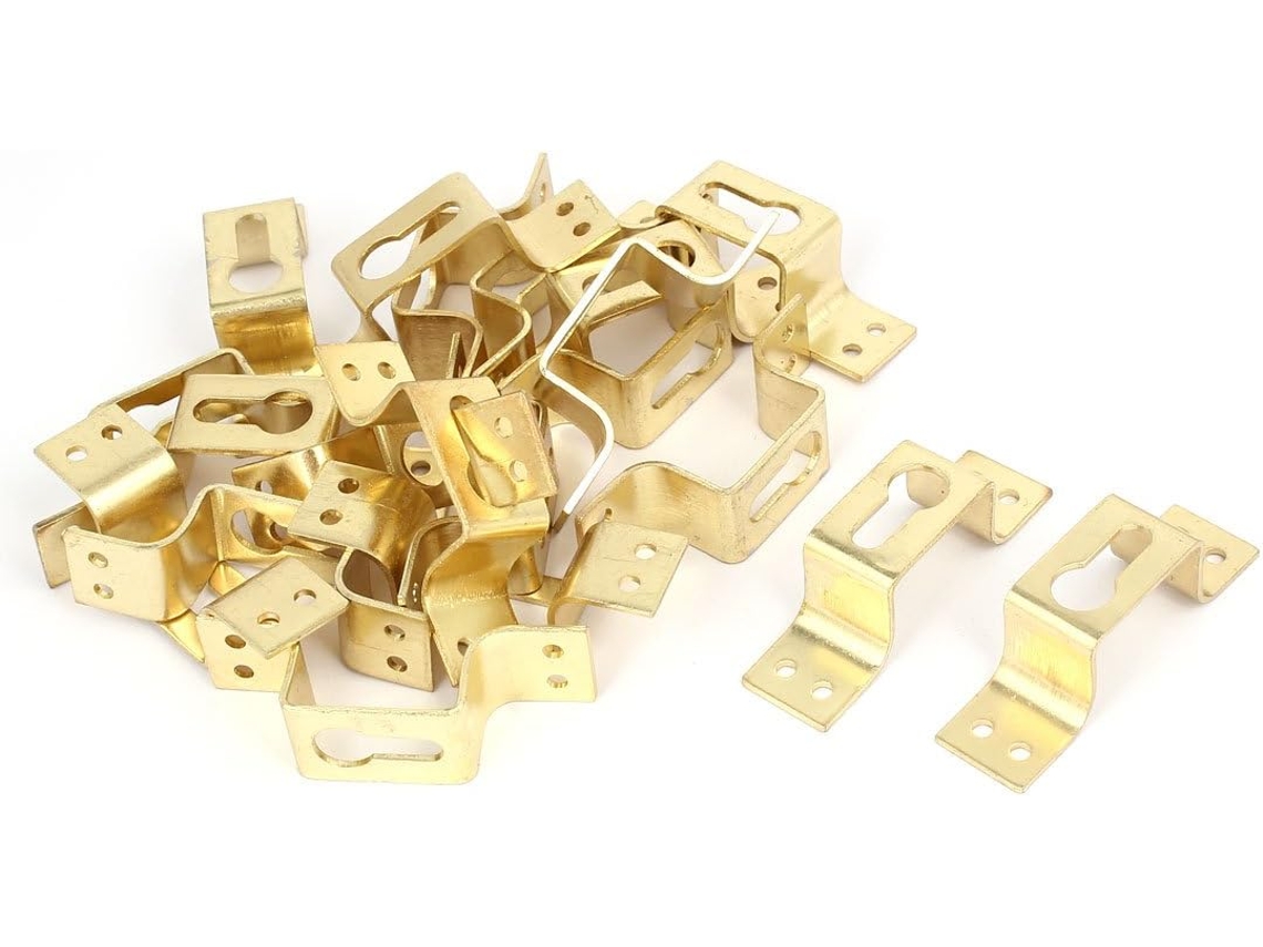 Ganchos de pared para cuadros, 70 mm x 19 mm x 20 mm, 20 unidades CHABERLU