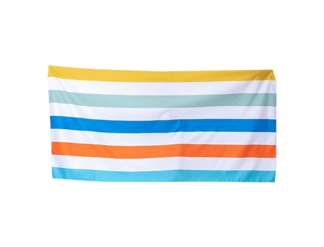 Toalla De Playa Estampada-80*160Cm-G6-Yj-0610 Rayas Arcoiris JEIIBRZUI