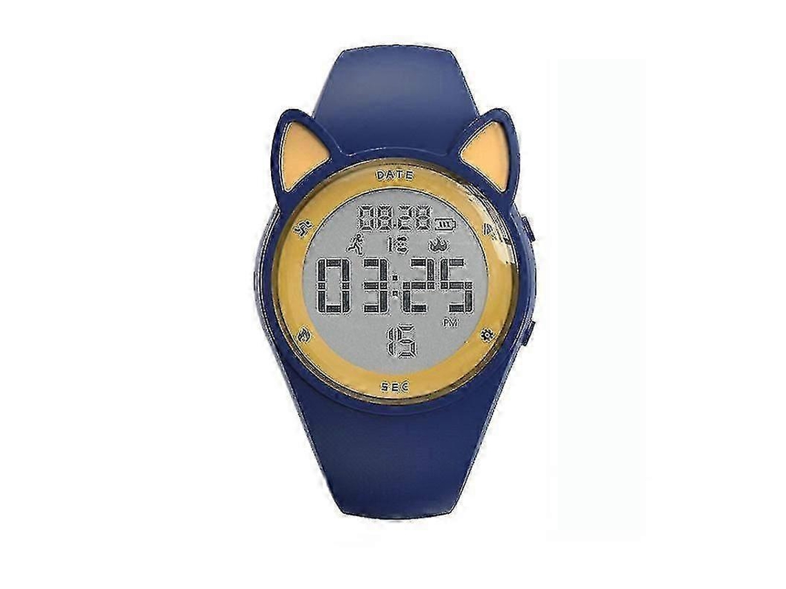 Reloj digital para niños, deportivo, resistente al agua, con podómetro, para bicicleta eléctrica Jkw Ly