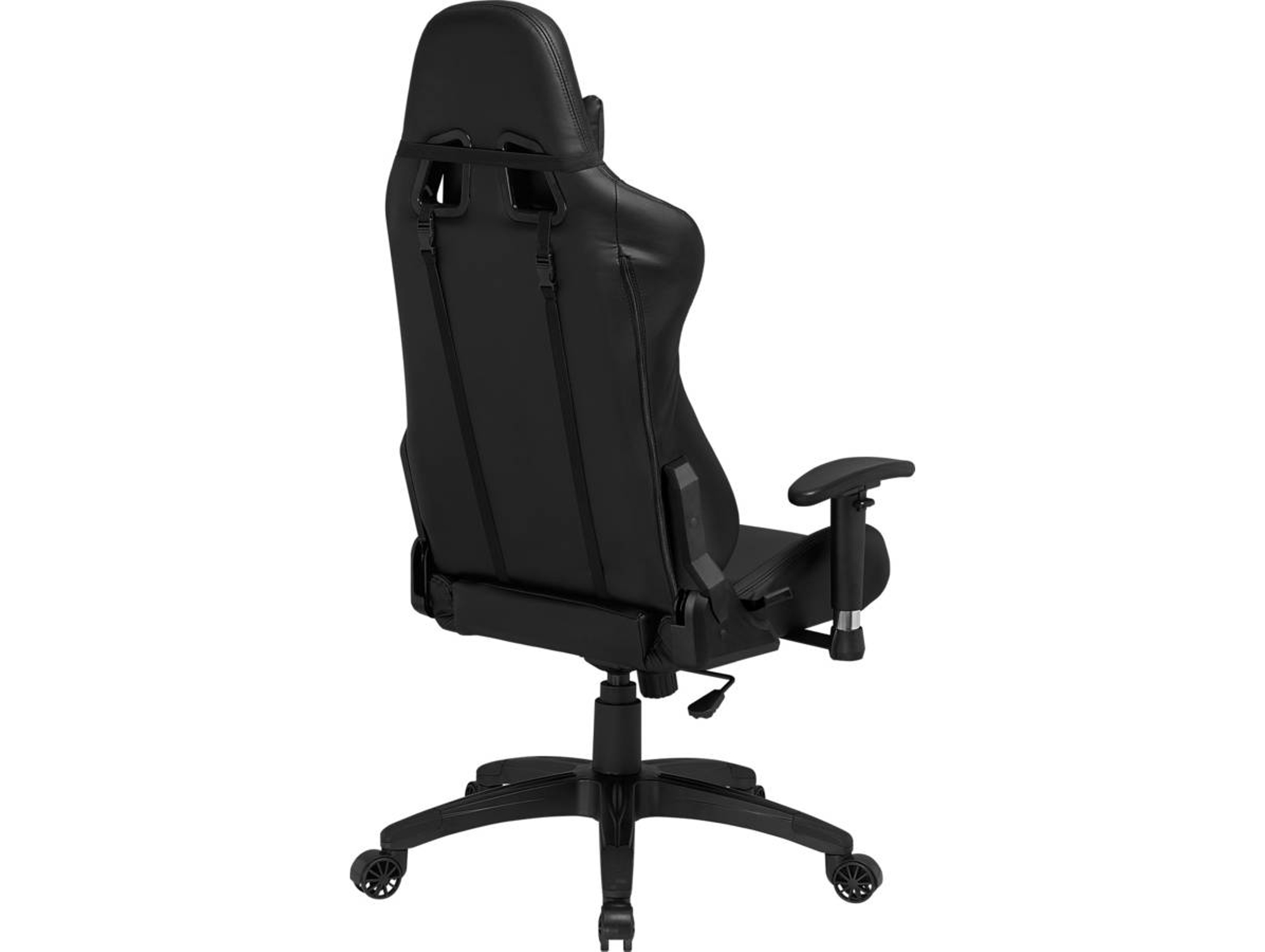 Silla Gaming ALPHA GAMER Vega (Hasta 150 kg - Elevador a Gas Clase 4 - Negro)