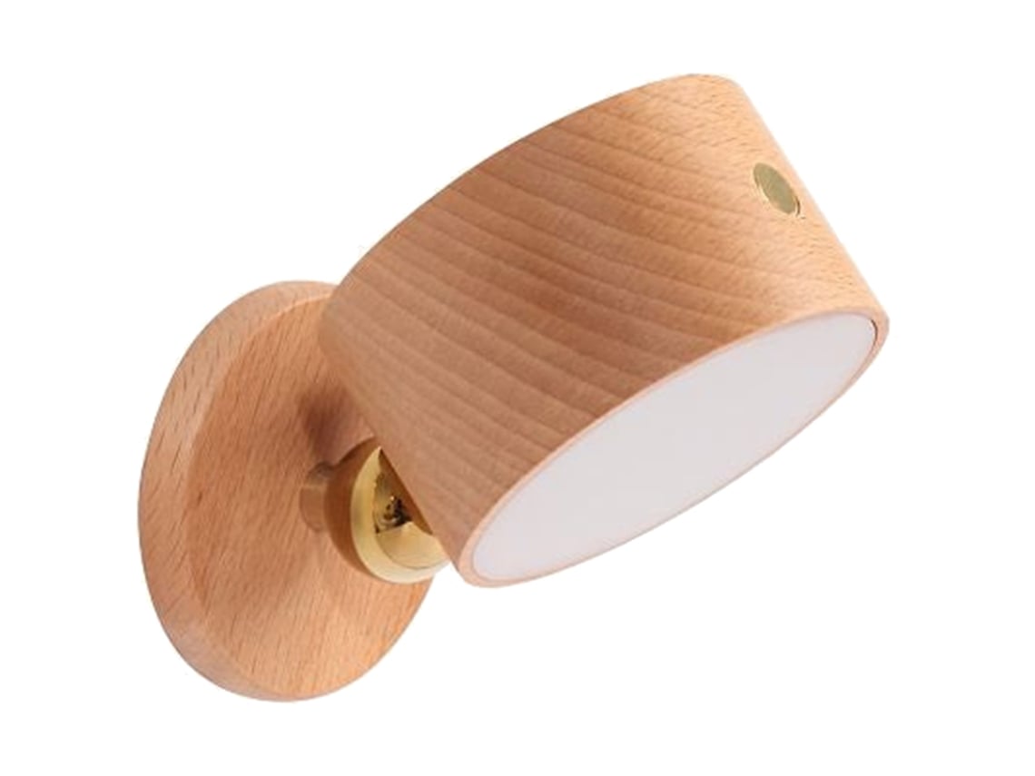 Bj-luz De Leitura Led De Parede Com Ímã Rotatória 360°