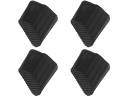 25x43 4 Pies De Goma Antideslizantes Para Patas De Escalera, Mm, Paquete De