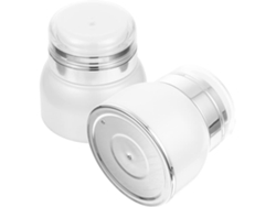 Frascos de viaje con dispensador de bomba, envases airless para loción, 2 unidades de 50 g, para cosméticos y Vayotoy