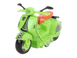 Rebe-modelo De Moto De Aleación Para Mujeres, Juguete Coleccionable De Moto, Ornamento Verde Para Niños