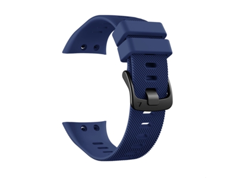 Correa de Silicona hebilla negra para Garmin Forerunner 45 - azul marino