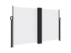 Maison Exclusive - Toldo Lateral Retráctil Blanco 140x1200 Cm