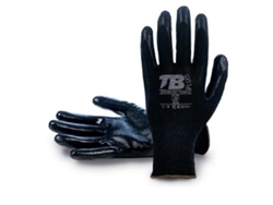 Guante poliester palma nitrilo negro 700ng2p touch talla 7-10 t/guante talla s-7