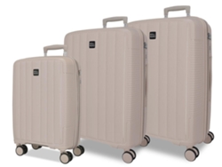 Juego de maletas de carretera Acadia Champagne Roll (48x75x29cm 115l)