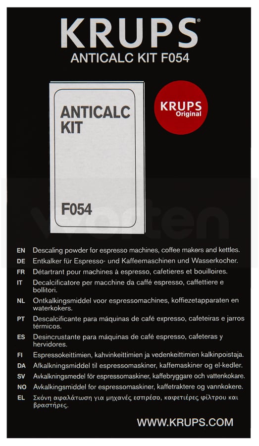 Para Cafetera Krups f054001b compatibilidad kit antical 054001 descalcificacion con y hervidores 054 00 1b 054.00