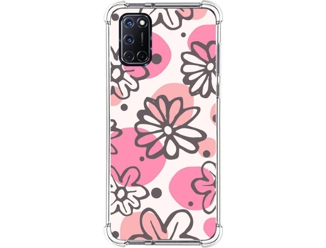 Carcasa Oppo A52 TUMUNDOSMARTPHONE Dibujos Antigolpes Flores 09 Multicolor