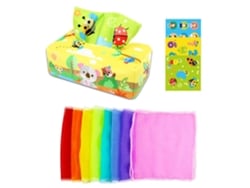Caja De Tela Con Juguetes Sensoriales Para Bebés: Educativa, Con Animales Y Que Desarrolla La Motricidad Fina.