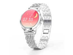 Reloj Inteligente Lemfo Lw07 Para Mujer Con Monitor De Frecuencia Cardíaca Y Presión Arterial, Clasificación Ip67, Compatible Con Android E Ios.