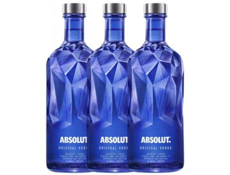 Vodka ABSOLUT Absolut Facet Edition (0.7 L - 3 unidades)