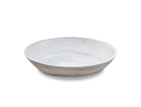 Centro de Mesa VERSA Blanco 26 x 5 x 26 cm