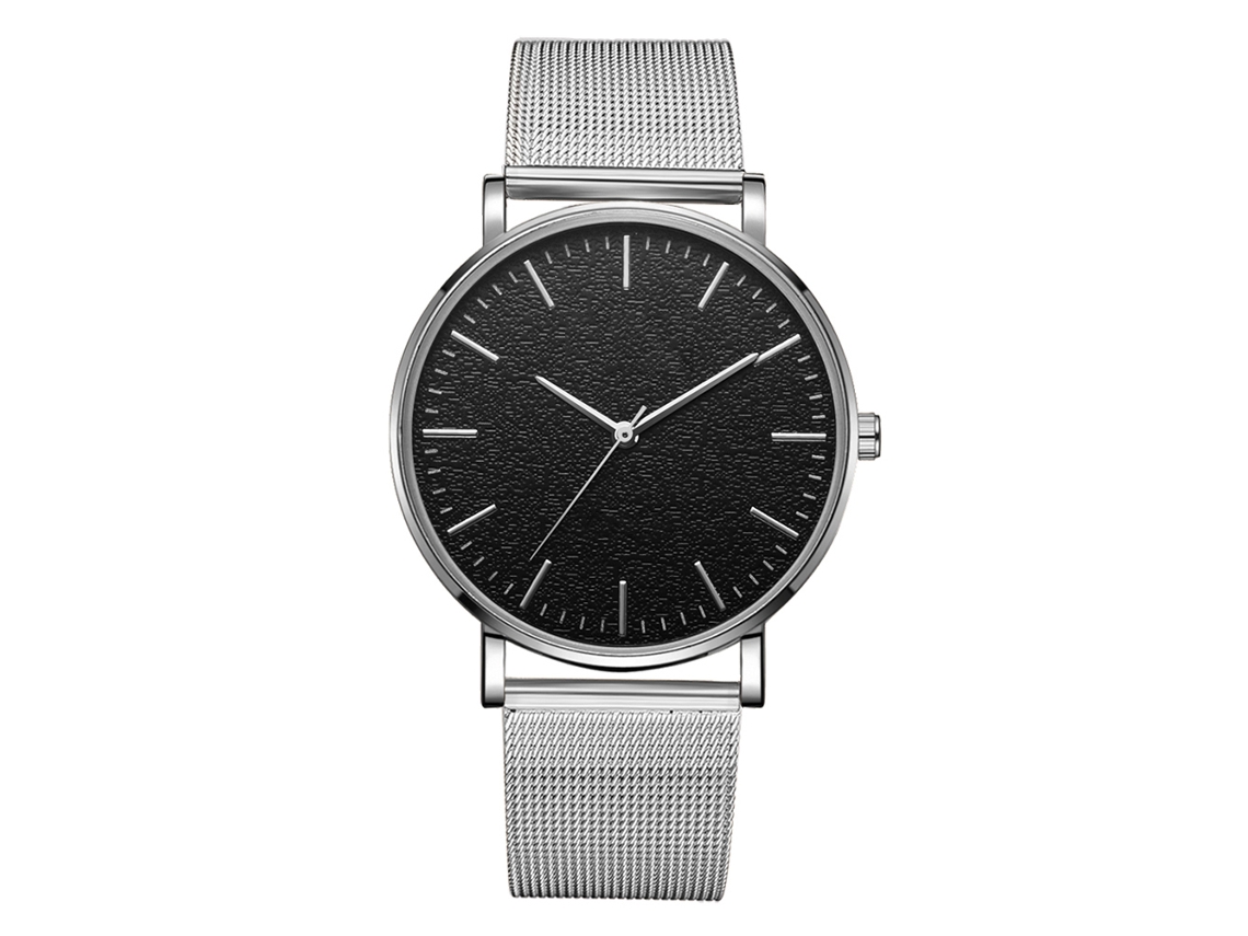 Reloj De Pulsera Analógico De Cuarzo Con Pantalla Redonda, Accesorio De Joyería Sencillo Y Elegante.