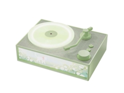 YEMAESRE Altavoz portátil Bluetooth Difusor de luz Forma de fragancia Retro Verde