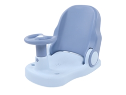 Asiento De Baño Para Bebé, Antideslizante, Seguro, Ajustable, Pp Tpe, Para Bebés Y Niños Pequeños, Azul.