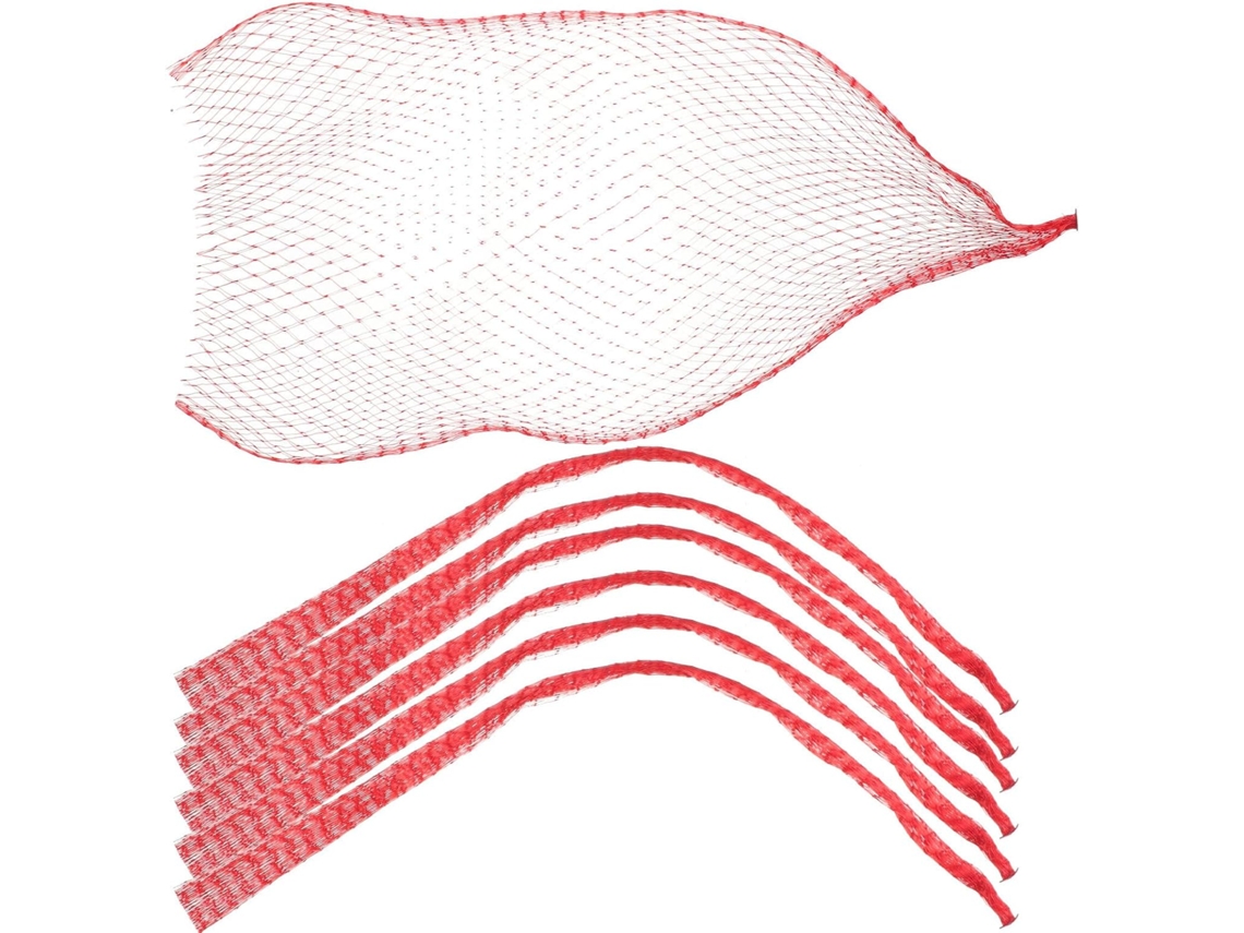 Bolsas De Malla Rojas Para Frutas Y Verduras,