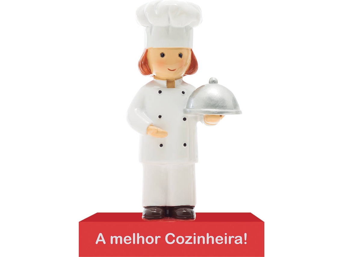 Figura Decorativa LITTLE DROPS OF WATER A Mejor Cocinera (Rojo - Resina)