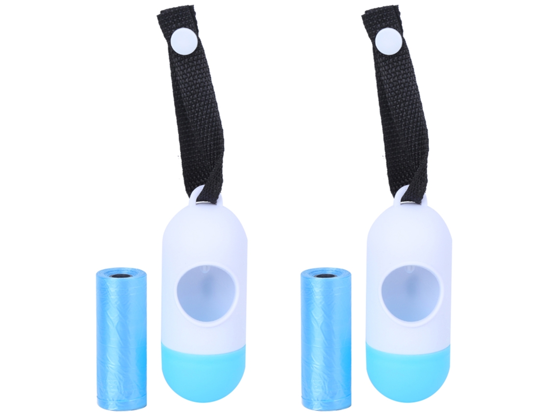 30 Bolsas De Basura Desechables Para Pañales De Bebé Con Cordón Azul Resistente.
