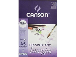 Bloc de Dibujo CANSON Canson Imagine Fino (A5 - 14.8 x21 cm)