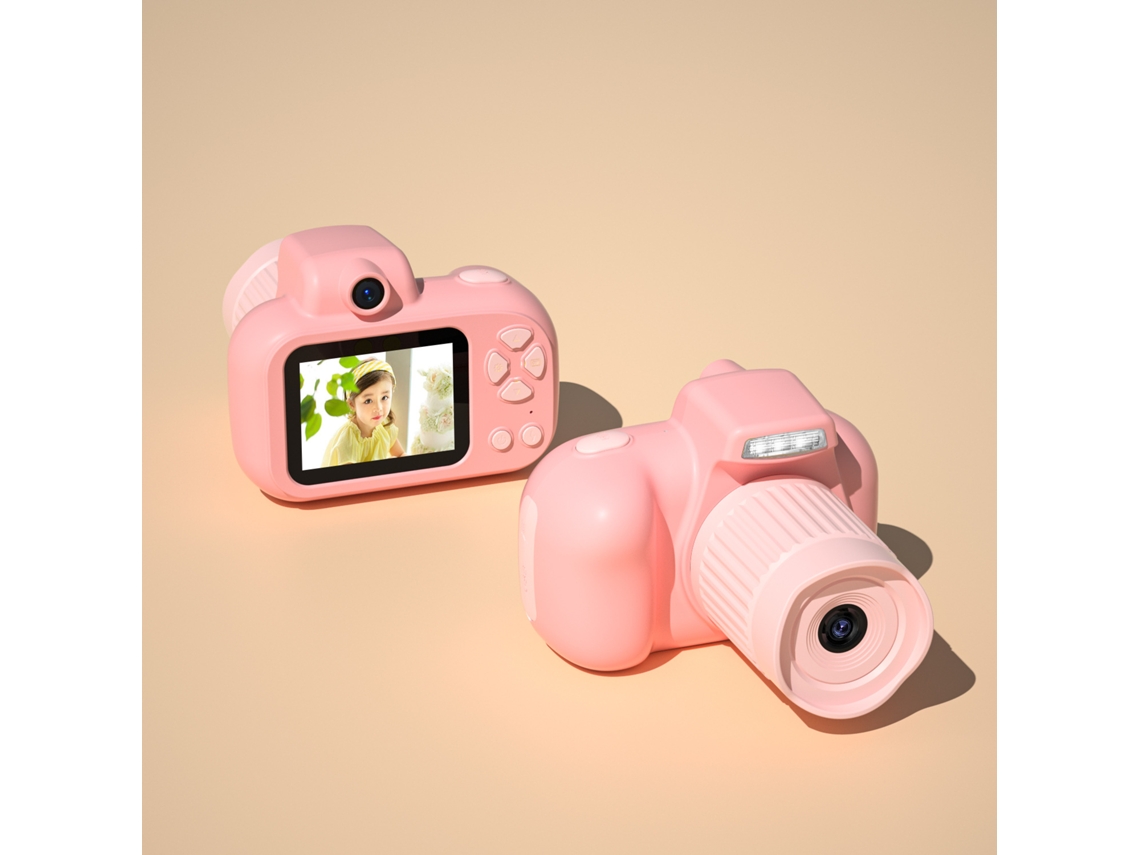 Cámara compacta Mini HD para Niños 32 Gb Rosa