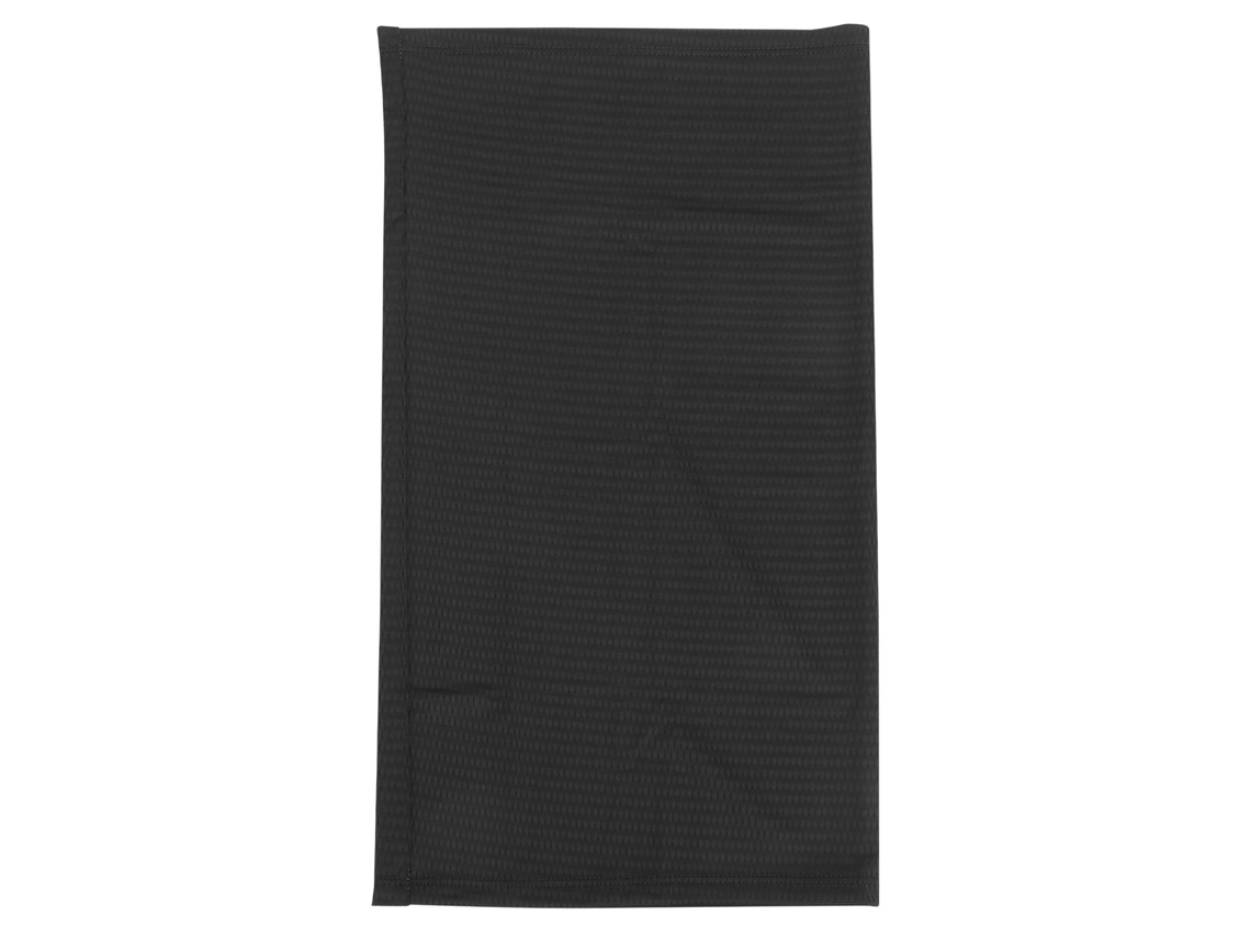 Bufanda multifunción para exteriores, transpirable, con protección UV para el rostro, banda de poliéster gris oscuro.