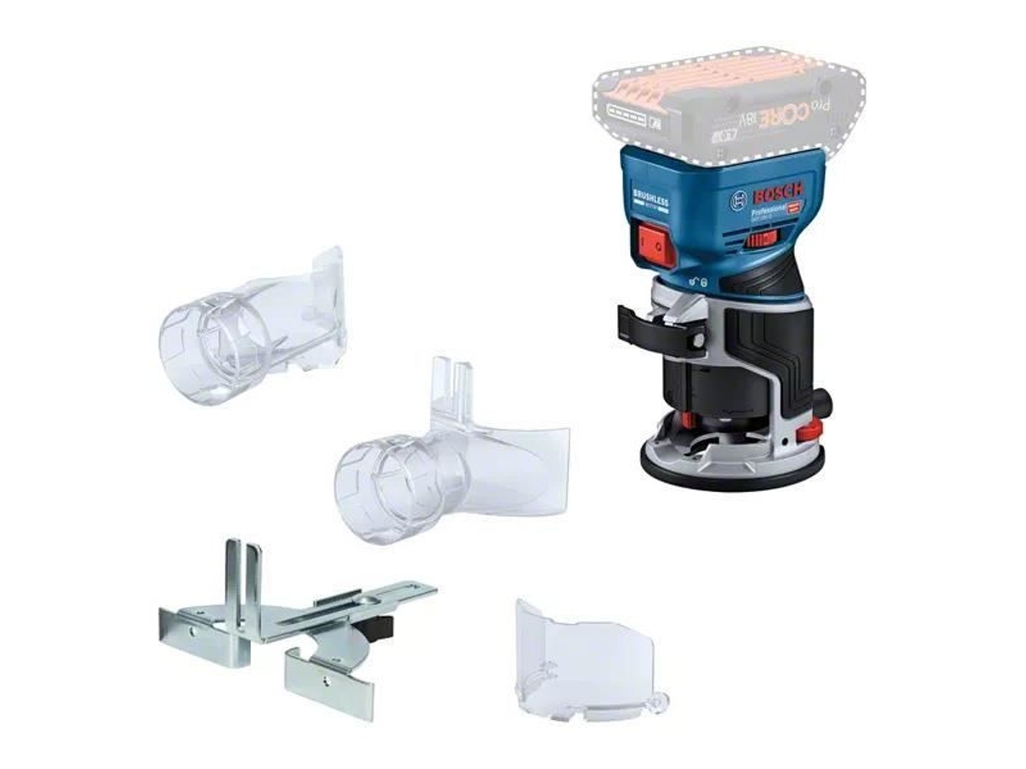 Recortadora de bordes inalámbrica BOSCH Gkf 18V-8 sin batería ni cargador 06016C2001