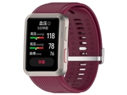 Pulseira De Silicone Para Relógio De Pressão Arterial Huawei Watch D