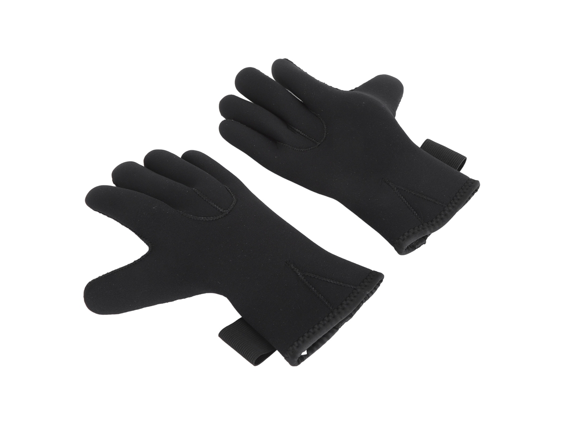 Guantes de buceo de neopreno negro, resistentes a los arañazos.