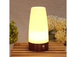 Rebe-luz Nocturna Con Sensor De Movimiento Inalámbrico Led, Lámpara De Mesa/bureau Para Dormitorio, Sala, Cocina, Niños, Operada Por Baterías