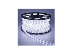 Manguera LED Redonda 220V AC 36 LED/m Blanco Neutro IP65 a Medida Corte cada 100 cm LEDKIA