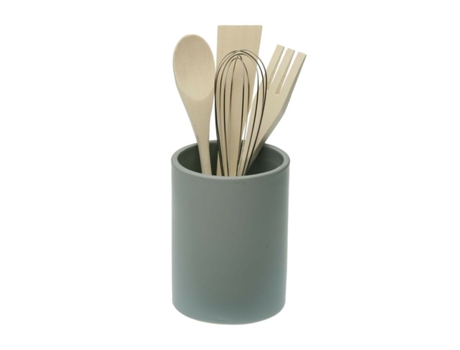 Bote para Utensilios de Cocina Versa Cerámica