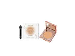Corrector De Ojeras Con Brocha, Corrector Para Disimular E Iluminar Ojeras, Tono Natural.