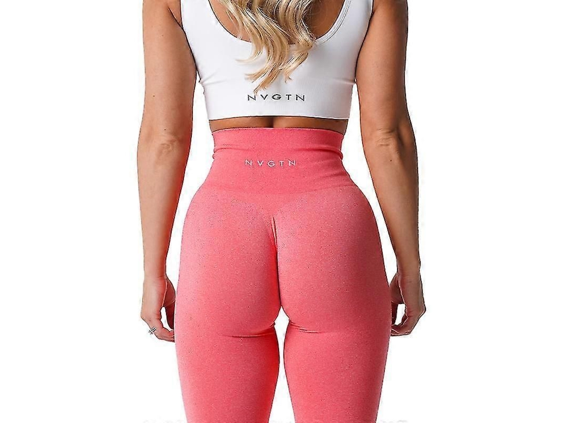 Leggings Sin Costuras, Bragas Nvgtn, Mallas Elásticas Transpirables De Spandex Para Mujer, Ideales Para Fitness.
