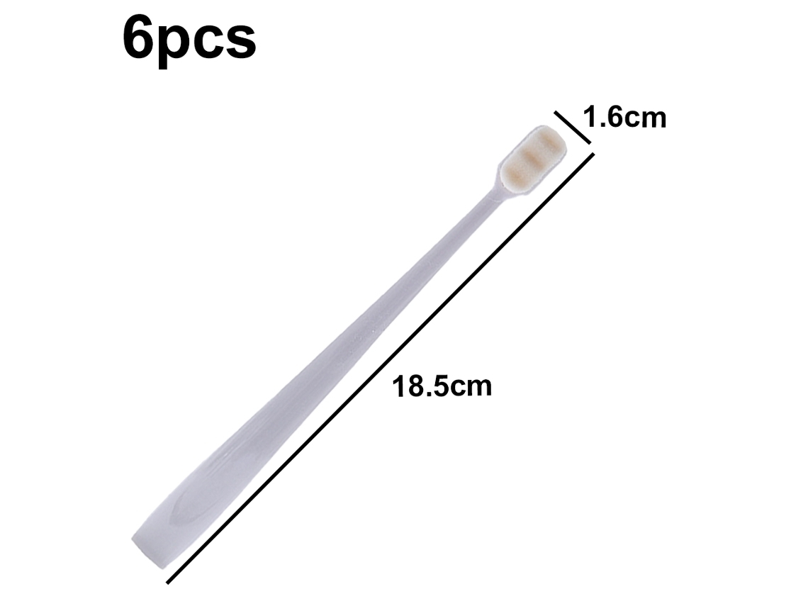 Cepillo De Dientes Extrasuave Para Adultos - Paquete De 6 Cepillos De Dientes Manuales Para Proteger Las Encías Sensibles*