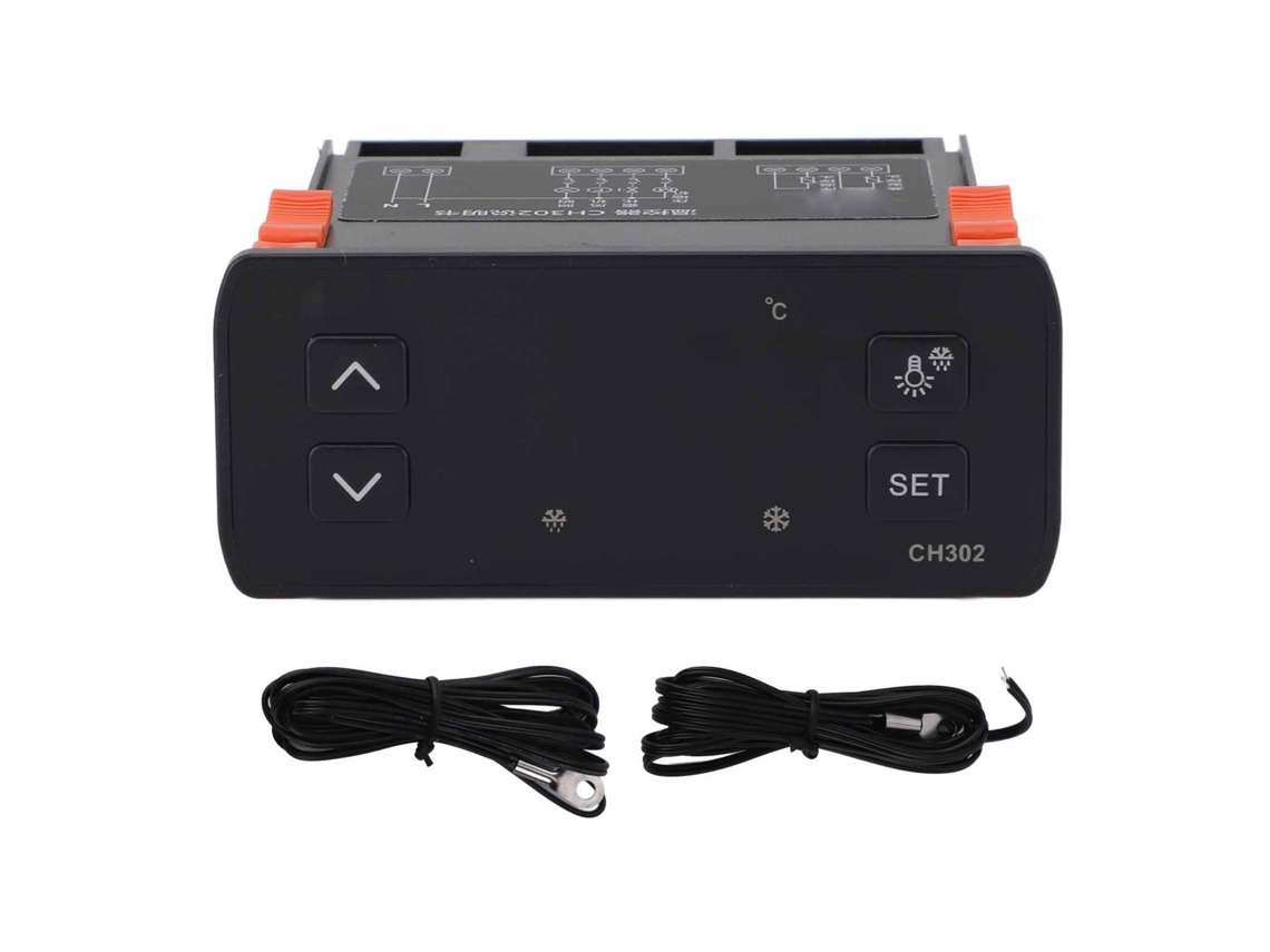 Control Digital De Temperatura Con Dos Sensores, Termostato Inteligente Para Refrigerador/congelador Ac110v Ac220v