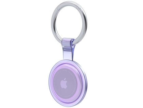 Cadorabo key fob e case Compatible con airtag na cor roxo