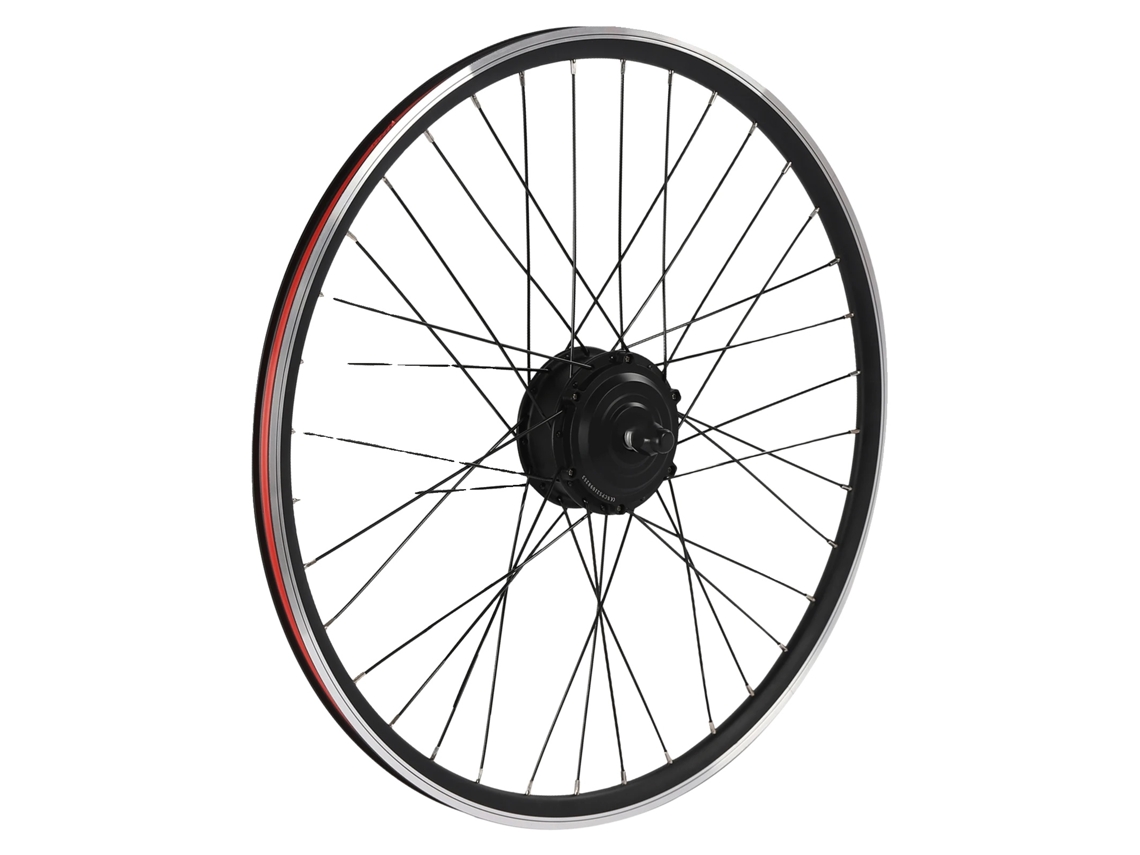 Kit de conversión para bicicleta eléctrica, motor sin escobillas, alto rendimiento de par, delantero