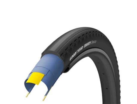 Tpi Tubeless Rígido County 60 700 X 40 Cascalho Pneu Amarelo 700 X 40Goodyear