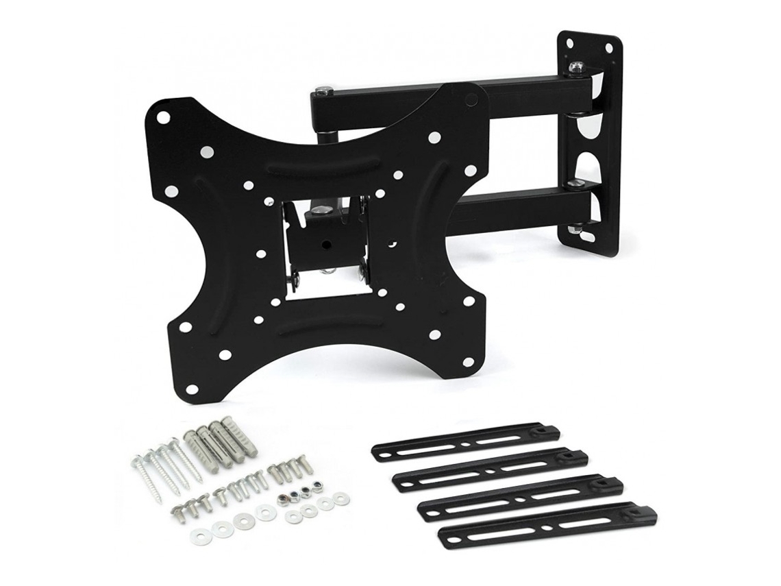 Soporte para Tv Televisor 32' a 55' Pulgadas Giratorio Inclinable de Pared Universal Televisión Smart Lcd Monitores 30Kg XHC BRICO