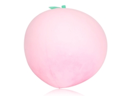 Pelota De Estrechar Melocotón Elástica Para Aliviar Ansiedad Juguete Antiestrés Fruta Para Mujeres Hombres Niños Rosa